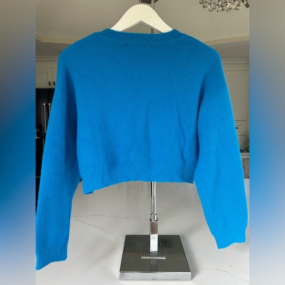 ZARA SOFT TOUCH CROPPED KNIT SWEATER SIZE M NWT - Picture 7 of 7